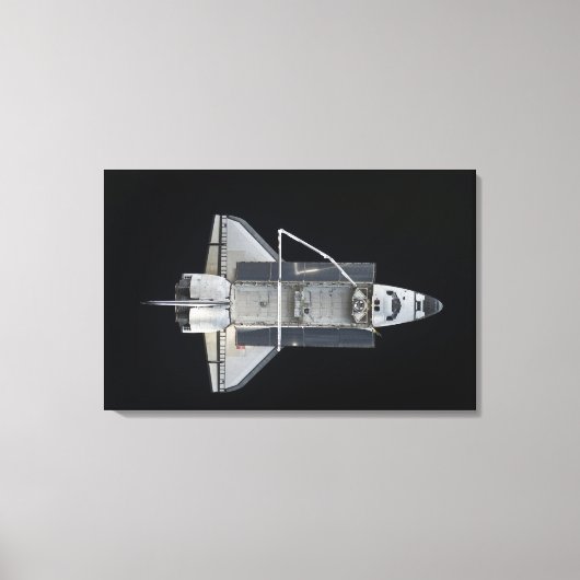 Space shuttle Atlantis 2 Canvas Afdruk (Voorkant)