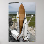 Space shuttle Atlantis 2 Poster (Voorkant)