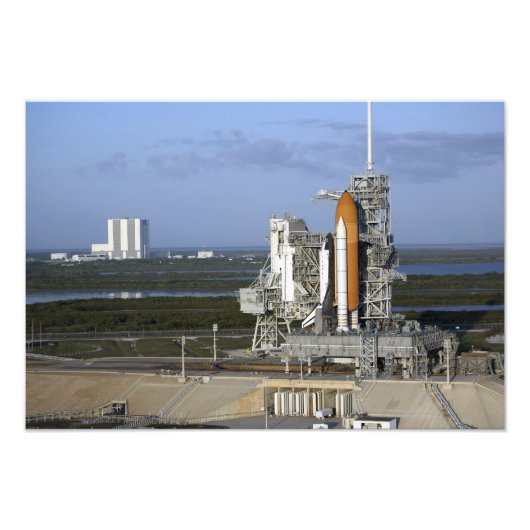 Space shuttle Atlantis 3 Foto Afdruk (Voorkant)