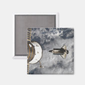 Space Shuttle Atlantis 3 Magneet (Voorkant / Achterkant)