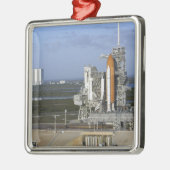 Space shuttle Atlantis 3 Metalen Ornament (Links)