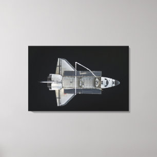 Space shuttle Atlantis 4 Canvas Afdruk