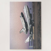 Space Shuttle Atlantis Atop Nasa's 747 Legpuzzel (Verticaal)