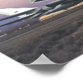 Space Shuttle Atlantis Atop Nasa's 747 Poster (Hoek)