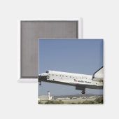 Space Shuttle Atlantis bereidt de landing voor Magneet (Voorkant / Achterkant)