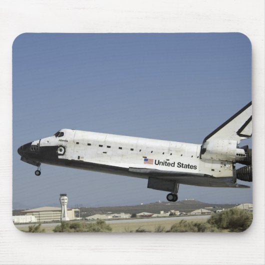 Space Shuttle Atlantis bereidt de landing voor Muismat (Voorkant)