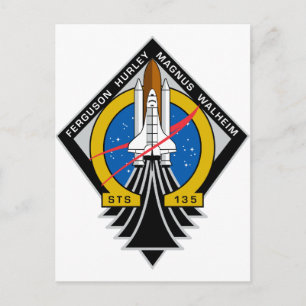 Space Shuttle Atlantis Briefkaart