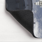 Space Shuttle Atlantis en een Russisch ruimtevaart Muismat (Hoek)