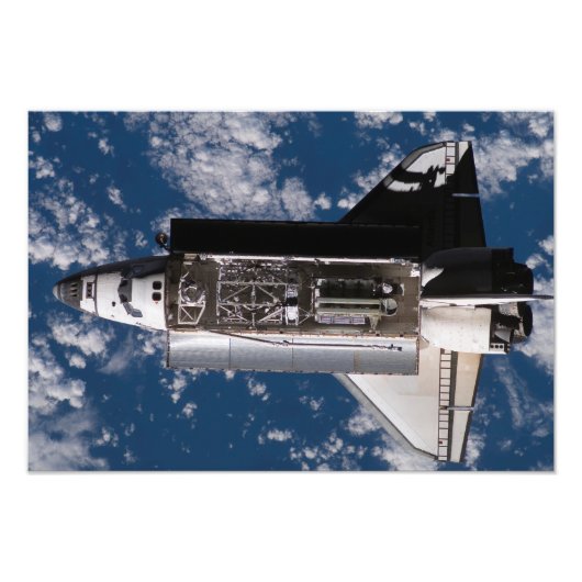 Space Shuttle Atlantis Foto Afdruk (Voorkant)