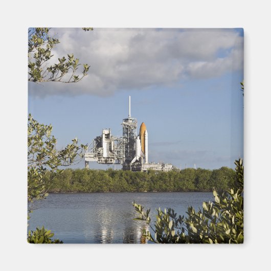 Space Shuttle Atlantis is klaar Magneet (Voorkant)