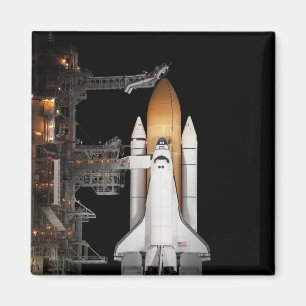 Space shuttle Atlantis is klaar Magneet