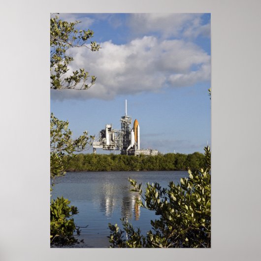 Space Shuttle Atlantis is klaar Poster (Voorkant)