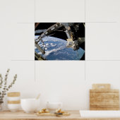 Space Shuttle Atlantis & ISS (STS-115) Poster (Keuken)