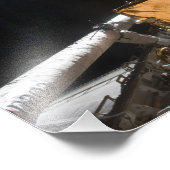 Space Shuttle Atlantis-laadbay Foto Afdruk (Hoek)