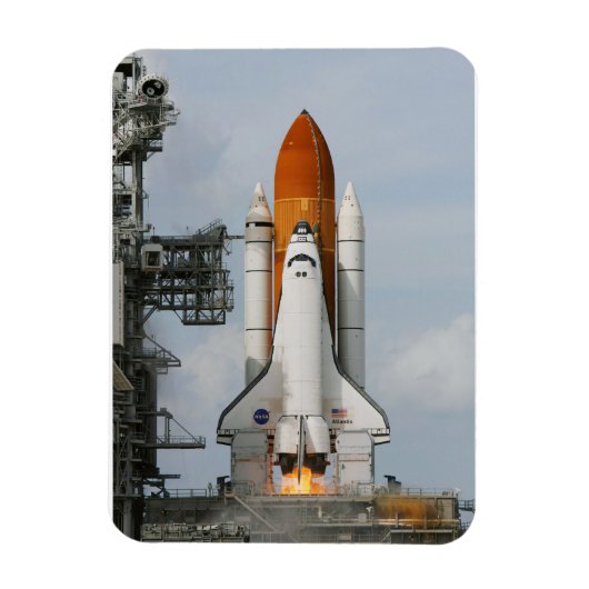 Space Shuttle Atlantis Magnet Magneet (Verticaal)