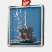 Space Shuttle Atlantis Metalen Ornament (Links)