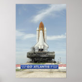 Space shuttle Atlantis Poster (Voorkant)