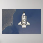 Space shuttle Atlantis Poster (Voorkant)