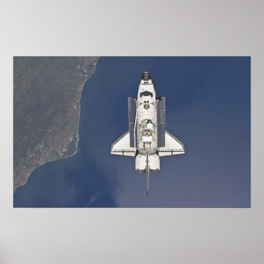 Space shuttle Atlantis Poster (Voorkant)