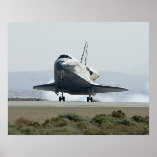 Space Shuttle Atlantis Poster (Voorkant)
