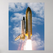 Space Shuttle Atlantis Poster (Voorkant)