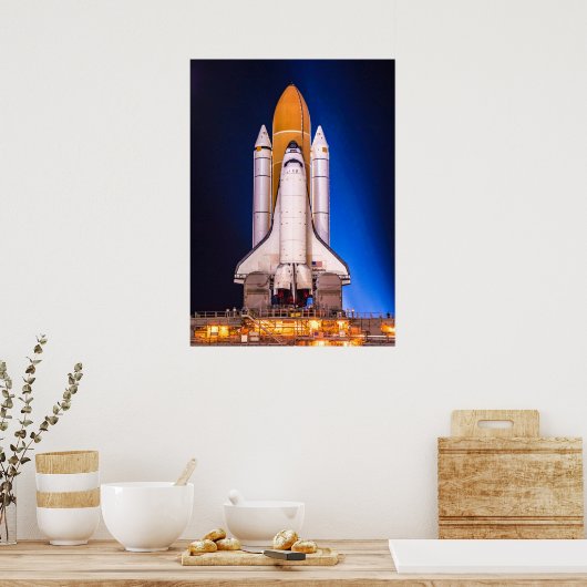 Space Shuttle Atlantis Poster (Cuisine)