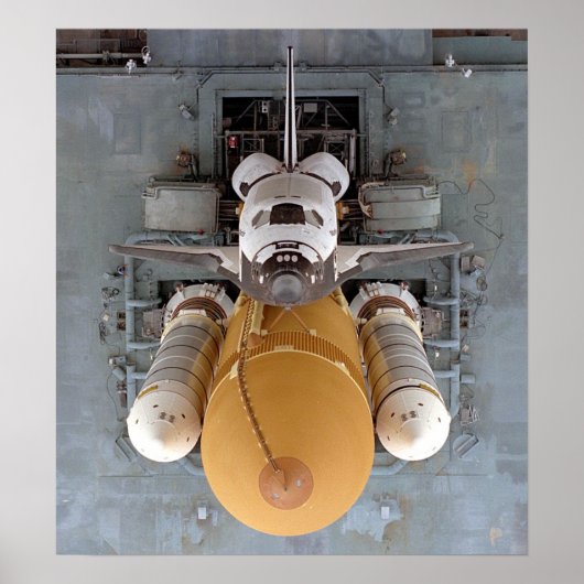 Space Shuttle Atlantis Poster (Devant)