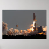 Space Shuttle Atlantis Poster (Voorkant)