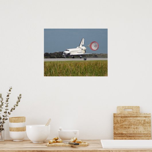 Space Shuttle Atlantis Poster (Keuken)