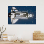 Space Shuttle Atlantis Poster (Keuken)