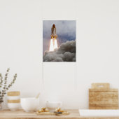 Space Shuttle Atlantis Poster (Keuken)