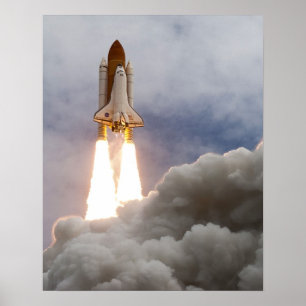 Space Shuttle Atlantis Poster