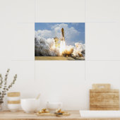 Space Shuttle Atlantis Poster (Keuken)