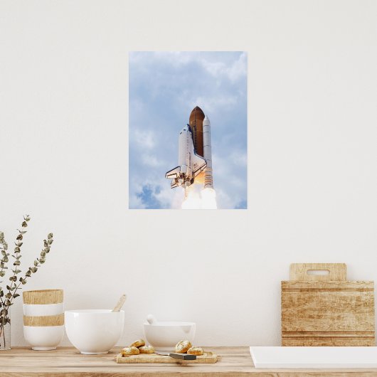 Space Shuttle Atlantis Poster (Keuken)