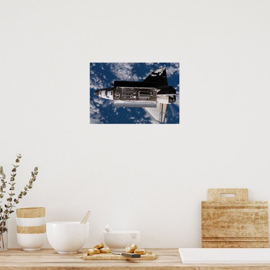 Space Shuttle Atlantis Poster (Keuken)