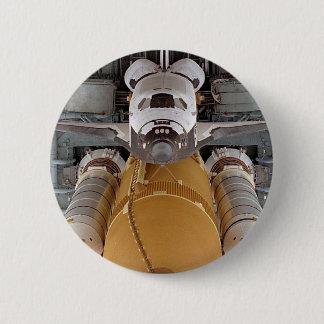 Space Shuttle Atlantis Ronde Button 5,7 Cm