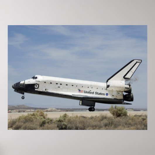 Space Shuttle Atlantis (STS-117) Poster (Voorkant)