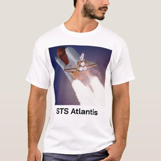 Space Shuttle Atlantis T-shirt (Voorkant)
