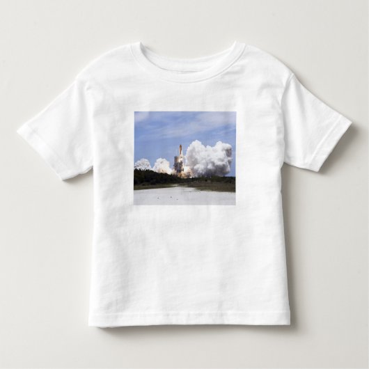 Space Shuttle Atlantis tilt af 27 Kinder Shirts (Voorkant)