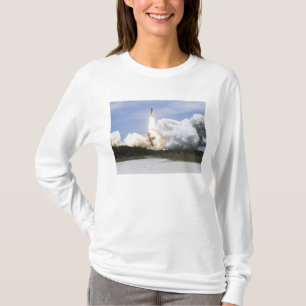 Space Shuttle Atlantis tilt af 28 T-shirt