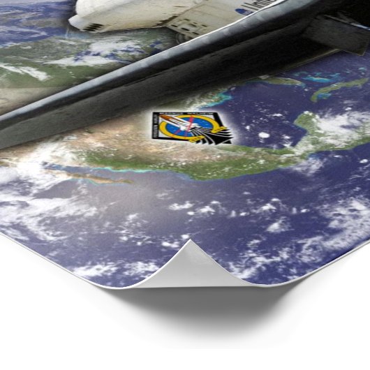 Space Shuttle Atlantis Tribute Poster (Coin)