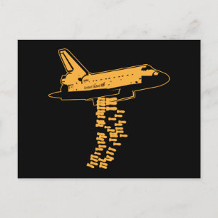Space Shuttle Bomber Briefkaart