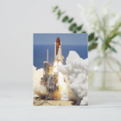 Space Shuttle Briefkaart (Staand voorkant)