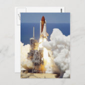 Space Shuttle Briefkaart (Voorkant / Achterkant)
