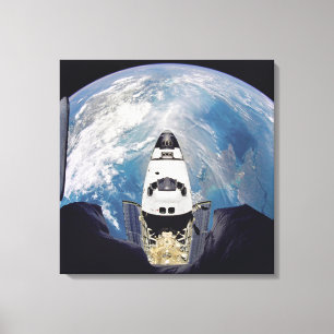 Space Shuttle Canvas Afdruk