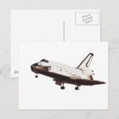 Space Shuttle Challenger Briefkaart (Voorkant / Achterkant)