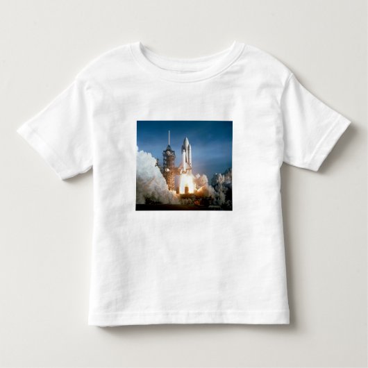 Space Shuttle Columbia Blasts off Kinder Shirts (Voorkant)