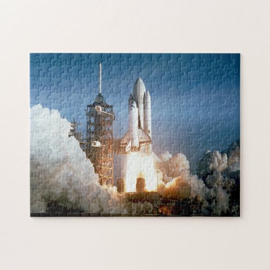 Space Shuttle Columbia Blasts off Legpuzzel (Horizontaal)