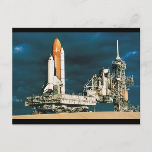 Space Shuttle Columbia Briefkaart (Voorkant)