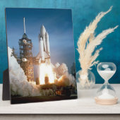 Space Shuttle Columbia Launching Fotoplaat (Zijkant)